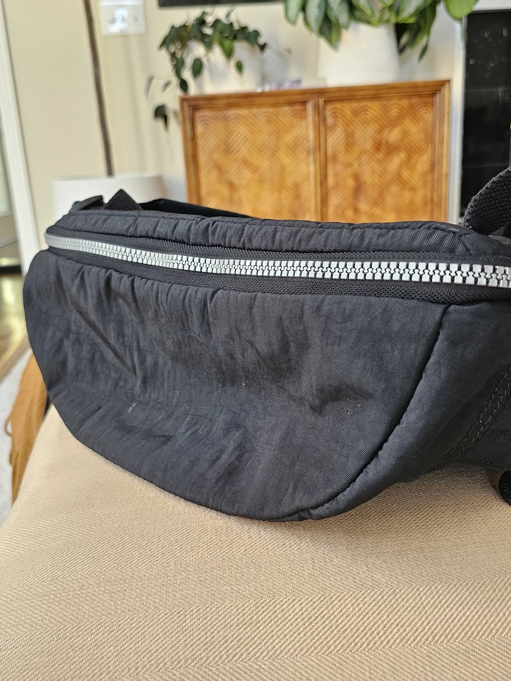 Kipling black nylon